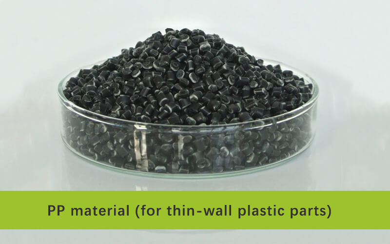 PP material for thin-wall plastic parts