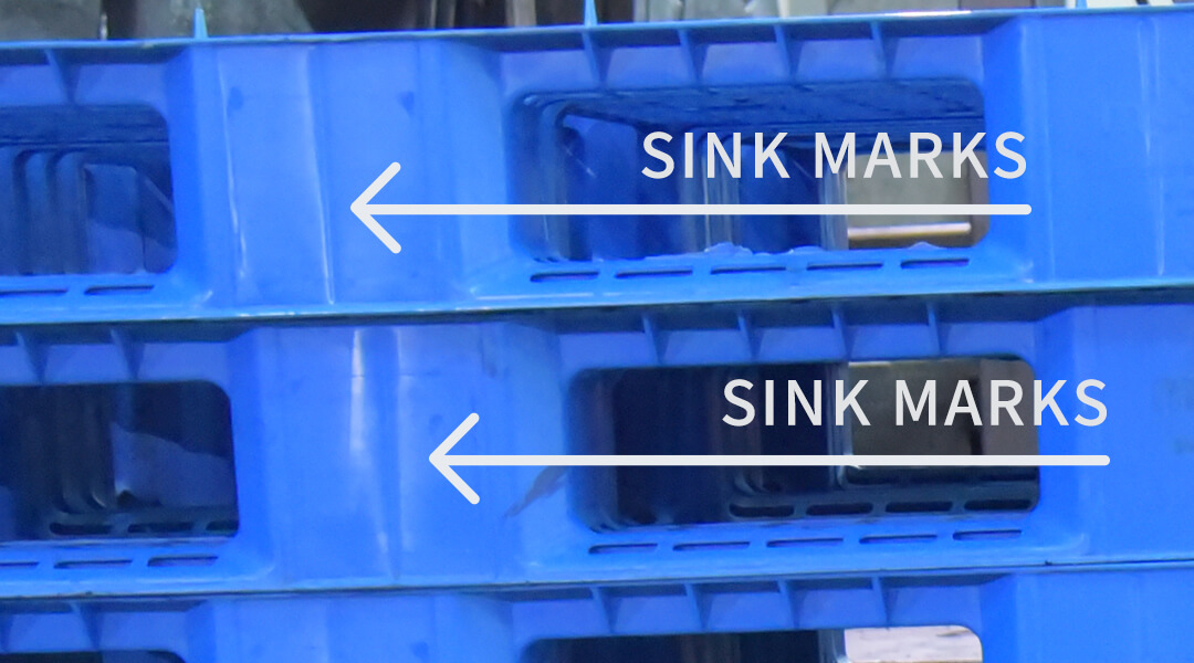 sink marks