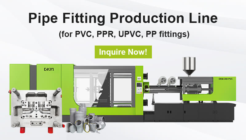 DKM PVC Elbow Molding Machine Manufacture