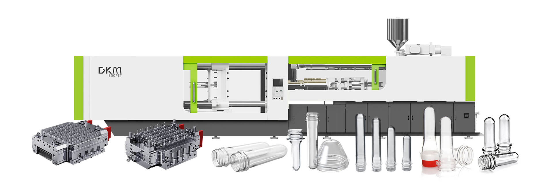 PET Bottle Preform Molding Line