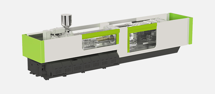 PET Plastic Injection Molding Machine-Right View